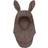 Huttelihut Brown Melange Balaclava Ears Wool Fleece 12-24 mdr/50
