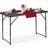 Relaxdays Foldable Garden Table 53.5 x 120 x 60