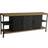 Home ESPRIT Metal Fir Black/Brown Sideboard 186x80cm