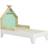 Aiyaplay Toddler Bed Frame Bedroom Furniture 144 x 74 x 110 cm Green