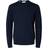 Selected Homme Tray LS Knit Merino Crew Neck - Blå