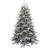 Empress Pre Lit Green/White Christmas Tree 195cm