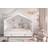 Vipack Amori European Single House-shaped Novelty Bed 90 x 200 cm