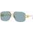 Versace Lunettes De Soleil Damier Plaque - Noir