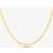 T.H.Baker 9ct Yellow Gold Flat Curb Chain SUFC-340-9Y-18