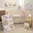 Lambs & Ivy Disney Baby Pooh Bear Pals Cotton 3 Piece Nursery Crib Bedding Set