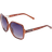 Guess Oversized Rounded Square Sunglasses Orange/Purple