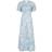 Neo Noir Kanza Rose Field Dress - Light Blue