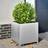 vidaXL Garden Planter 50x50x50 cm Galvanised Steel 50cm