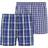 Jockey Everyday Striped Boxer Woven 2-pack - Navy Check