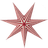 Scandi Living Bare Advent Star White/Red Advent Star ∅ 60cm