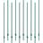 VEVOR Fence Post Heavy Duty Metal 6 ft 10 Pack