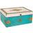 Alexandra House Living Jewelry Box - Blue