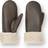 Day Et Faux Shearling Mittens - Brun