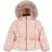 Calvin Klein Kid's Belted Puffer Jacket - Peach Whip (IG0IG02685-TER)