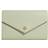 Harrods Smooth Leather Chain Wallet - Green
