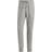 Adidas Essentials French Terry Tapered Cuff 3 Stripes Joggers - Medium Grey Heather/White