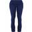 PrettyLittleThing Sculpted Foldover Waist Flare Trousers - Navy