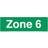 Viking Signs Zone 6 Sign 150x50mm