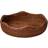 Lexington Rattan Wavy Brown Basket 30cm