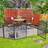 Alpen Home Bredevoort Metal Fence Panel 110cm H x 60cm W