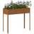 vidaXL Garden Planter 100.5 x 40.5 x 90 cm Weathering Steel