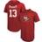 Majestic Threads Men's Brock Purdy Scarlet San Francisco 49ers Player Name & Number Tri-Blend