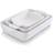 Ceramic Rectangular Oven Dish 3pcs