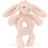 Jellycat Bashful Blush Bunny Ring Rattle 18cm