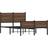 vidaXL Metal Bed Frame Sengeramme 125x196cm