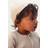 H&M Baby Brun Strikket beanie uld 62/68 (2-6M)
