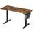 Songmics Electric Sit-Stand Rustic Brown/Ink Black Skrivbord 60x140cm