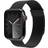 Vonmahlen Apple Watch 42/44/SE/45/46/49 mm Milanese Loop 2 Rostfritt Stål Rem Svart