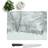 East Urban Home Tempered Glass Wintertime View of the White House in Abstract Chopping Board 28.5cm