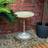 B&Q White Miniature Bird Bath Or Seed Feeder H36 x 31 cm - One Size