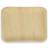 Verive Palm Leaf Square Flat tallrik 100st 24cm