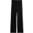 H&M Flared Jersey Trousers - Black