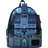 Loungefly Wednesday Nevermore Academy Castle Glow Mini Backpack - Blue