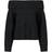 Neo Noir Jane Knit Blouse - Black
