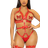 Leg Avenue Chained & Charmed Harness Teddy