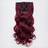 Shein Clip In Synthetic Hair Extensions Long Wavy Red Color