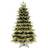 Costway Artificial Hinged Green/White Christmas Tree 180cm