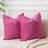 Shein Velvet Decorative Pillow Home Decor Pillow Case Pink (40x40cm)