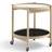 Brdr. Krüger Bølling Tray Table 50 Untreated Oak Ø50 x H55 cm Avlastningsbord