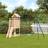 vidaXL (solid pinewood) vidaXL Outdoor Playset Wooden Playground Set Swing Set Impregnated Wood Pine