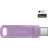 SanDisk Ultra Dual Drive USB Flashdrev 64 GB Lavendel