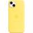 Apple Silicone Case with MagSafe for iPhone 14 Plus Canary Yellow
