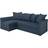 IKEA Holmsund Kilanda Dark Blue Soffa 230cm