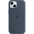 Apple Silicone Case with MagSafe for iPhone 15 Storm Blue