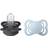 Bibs Napp 2-Pack Supreme 6-18m Silicone Iron/Babyblue